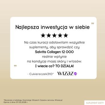 Zestaw Salvitis Hyaluron 250, 30 ml x 30 szt. + Salvitis Collagen 12000, 30 ml x 30 szt.