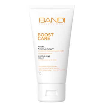 Bandi Boost Care, krem nawilżający z kwasem hialuronowym (HA), 50 ml