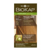 alt Biokap Nutricolor Delicato, farba do włosów, 7.33 pozłacany blond, 140 ml