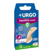 Urgo Sensitive Stretch, elastyczne plastry z opatrunkiem, 20 szt. https://azcdn.doz.pl/image/d/product/ffda4468-scale-180x180.png