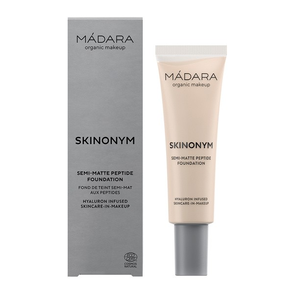 Skinonym Madara, Skinonym, Półmatowy podkład peptydowy, #15 Stone, 30 ml