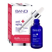 alt Bandi Medical Expert Anti-Aging, skoncentrowana ampułka przeciw zmarszczkom, 0,4% czysty retinol i witamina C, 30 ml