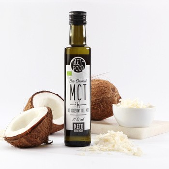 Diet-Food, Bio olej kokosowy MCT, 250 ml