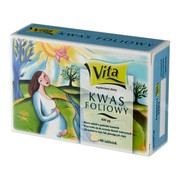 Kwas foliowy, 400 µg, tabletki, (Aflofarm), 90 szt. https://azcdn.doz.pl/image/d/product/ba46aaa1-scale-180x180.png