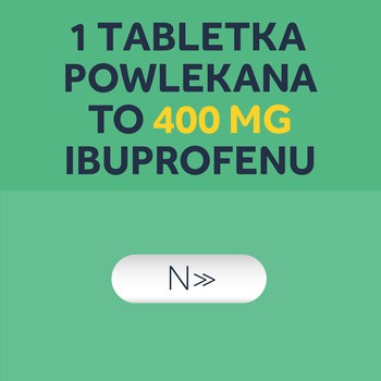 Nurofen Express Forte Tabs, tabletki powlekane, 400 mg, 12 szt.