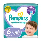 Pampers Active Baby 6, (13-18 kg), pieluszki jednorazowe, 32 szt. https://azcdn.doz.pl/image/d/product/9ec02be6-scale-180x180.png