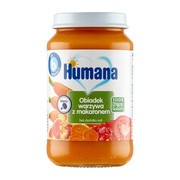 alt Humana 100% Organic Obiadek, warzywa z makaronem, po 6. m-cu., 190 g