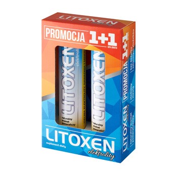 Litoxen, tabletki musujące, 2 x 20 szt.