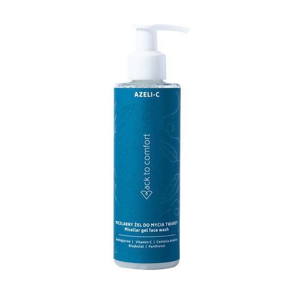 Back to Comfort Azeli-C, mizellar Gesichtsreinigungsgel, trockene Haut und empfindlich, 200 ml — Inhaltsstoffe und Bewertung