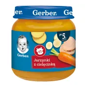 Gerber, jarzynki z cielęcinką, 5 m+, 125 g https://azcdn.doz.pl/image/d/product/cb17aa89-scale-180x180.webp