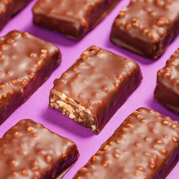 Fizi, Choco Crunch, Mood Booster, baton czekoladowo-karmelowy, 40 g