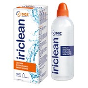 DOZ PRODUCT Iriclean, zestaw do płukania nosa i zatok, 240 ml butelka + 16 saszetek