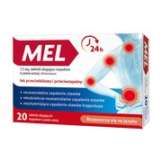 Mel, 7,5 mg, tabletki ulegające rozpadowi w jamie ustnej, 20 szt.