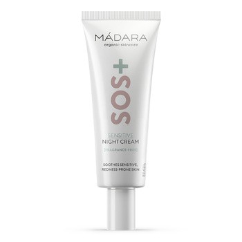 Madara SOS+ Sensitive Night Cream, krem na noc do skóry wrażliwej, 70 ml