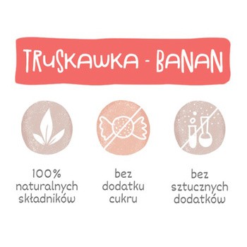 Otolandia Oto Chrupki truskawka-banan, 25 g