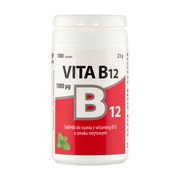 Vitabalans Vita B12 1000 mcg, tabletki do ssania, 100 szt.