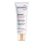 Bioderma Sensibio AR+ CC SPF 50+, ochronny krem kojący i redukujący zaczerwienienia, odcień jasny, 40 ml