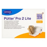 PutterPro 2 Lite, dwuwarstwowy system do kompresjoterapii, 1 zestaw