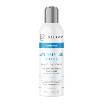 Delpos Anti Hair Loss, szampon na wypadanie włosów, 200 ml