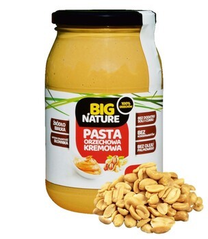 Big Nature Pasta orzechowa, kremowa, 1 kg