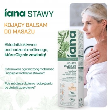 Iana, kojący balsam do masażu, 100 ml