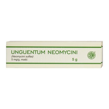 Unguentum Neomycini, (5 mg/g), maść, 5 g (tuba)
