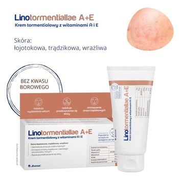Linotormentiallae A+E, krem tormentiolowy z witaminami  A i E, 50 g