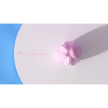 After Kiss Masturbation Egg Cherry Blossom, masturbator, brush, 1 szt.