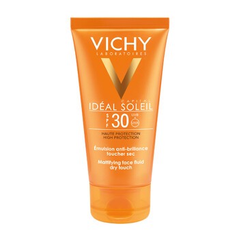 Vichy Ideal Soleil, matujący krem do twarzy, SPF 30, 50 ml