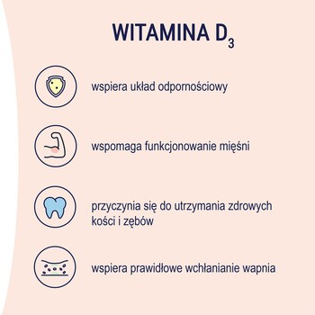Naturell Witamina D3 2000, tabletki do ssania, 60 szt.
