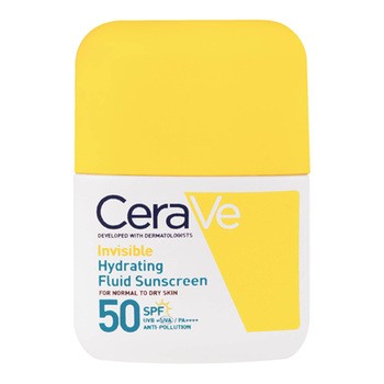 CeraVe, niewidoczny, nawilżający fluid przeciwsłoneczny SPF50, 50 ml