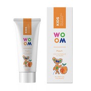 WOOM Kids, pasta do zębów dla dzieci w wieku 3-8 lat, Peach, 50 ml https://azcdn.doz.pl/image/d/product/77ea639a-scale-180x180.png