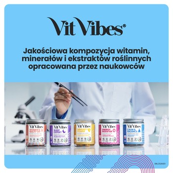 Vit Vibes Sleep Expert, żelki, smak jagody z nutą lawendy, 60 szt.