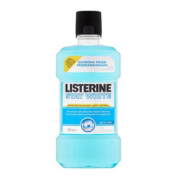 Listerine Stay White, płyn do płukania jamy ustnej, 500 ml