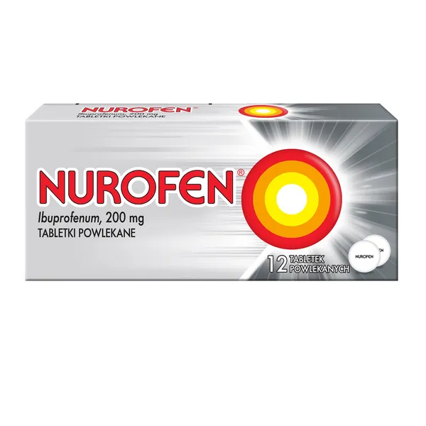 Ibuprofen 200 mg 12 tabletek [Nurofen]
