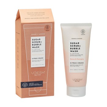 Voesh, cukrowy peeling myjący, citrus crush, 210 g