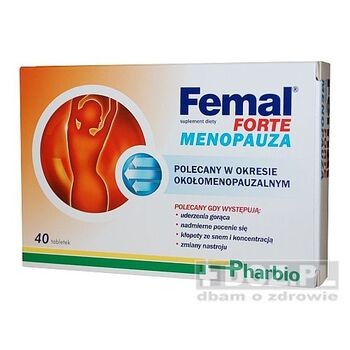 Femal Forte Menopauza, tabletki, 40 szt