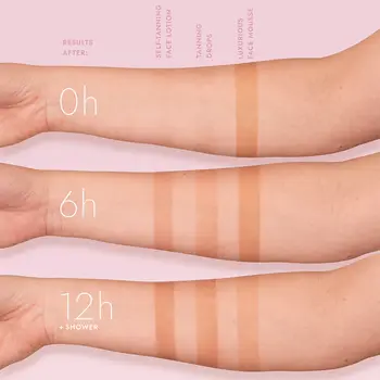 Ida Warg Self-Tanning Face Lotion, balsam do twarzy brązujący, 50 ml