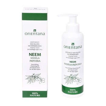 Orientana, odżywczy Bio olejek do demakijażu, neem, 150 ml