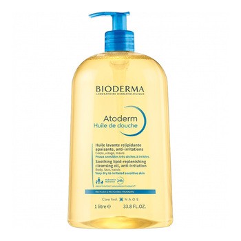 Zestaw Bioderma Atoderm, olejek + balsam, atopia