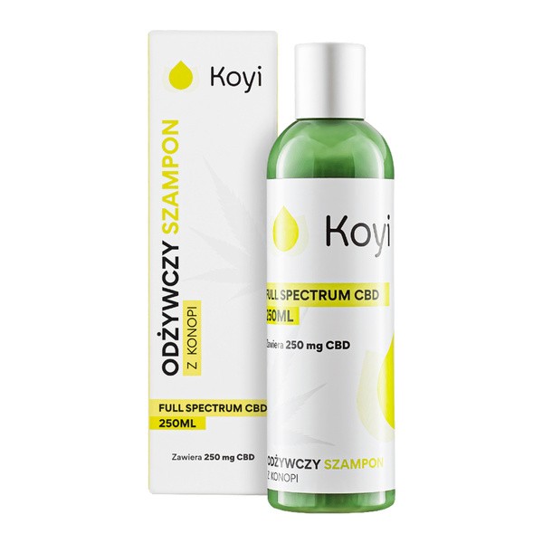 Koyi Koyi, szampon konopny z CBD, 250 ml