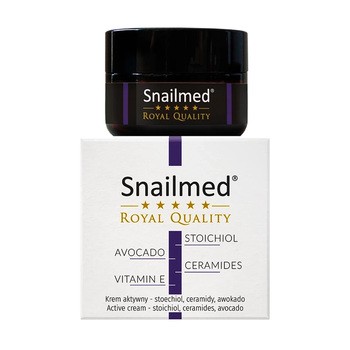 Snailmed, naprawczy krem na dekolt ze stoechiolem, ceramidami, olejkiem z awokado i witaminą E, 30 ml