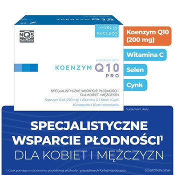 NutroPharma Koenzym Q10 PRO, kapsułki, 60 szt.