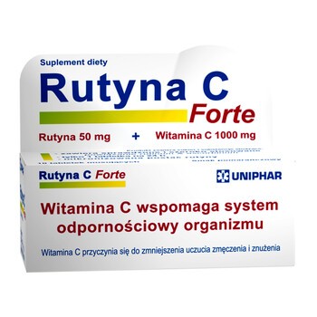 Rutyna C Forte, tabletki musujące, 10 szt.