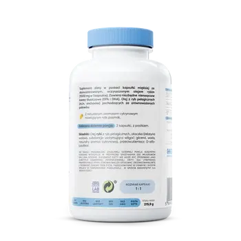 Osavi Omega-3 Olej Rybi 1000 mg, kapsułki, 180 szt.