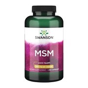 alt Swanson MSM, 500 mg, kapsułki, 250 szt.