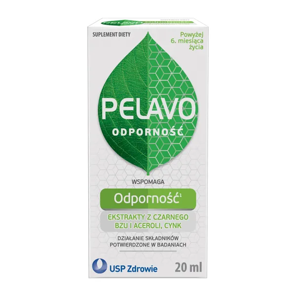 Капли для иммунитета Pelavo, экстракт чёрной бузины, с 6 месяцев, 20 мл