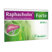 Raphacholin forte, 250 mg, tabletki powlekane, 30 szt, blister