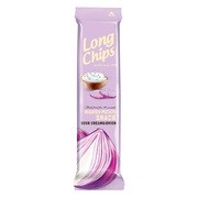 Long Chips Sour Cream & Onion, chipsy ziemniaczane o smaku śmietany z cebulką, 75 g https://azcdn.doz.pl/image/d/product/c38e8390-scale-180x180.png