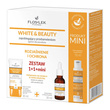 Zestaw Flos-Lek White & Beauty, krem zapobiegający przebarwieniom SPF50+, 30 ml + Peeling kwasowy rozjaśniający, 30 ml + mini Tonik wybielający, 50 ml
